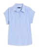 Vineyard Vines Vineyard Vines Margot Cotton Blend Chambray Top - 1