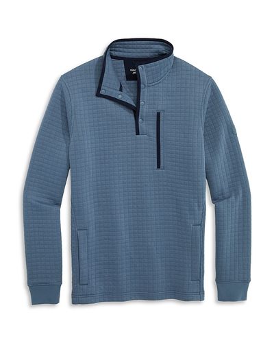Vineyard Vines Vineyard Vines Men's Quilted Navigator Quarter Snap Sweatshirt