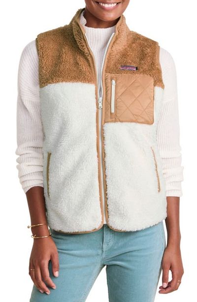vineyard vines vineyard vines Mixed Media Zip Vest