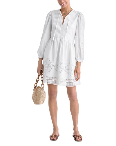 Vineyard Vines Vineyard Vines Nora Pintuck Eyelet Dress