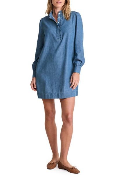 vineyard vines vineyard vines Popover Long Sleeve Chambray Dress