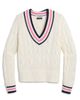 vineyard vines vineyard vines Varsity Cable Knit Sweater - 4