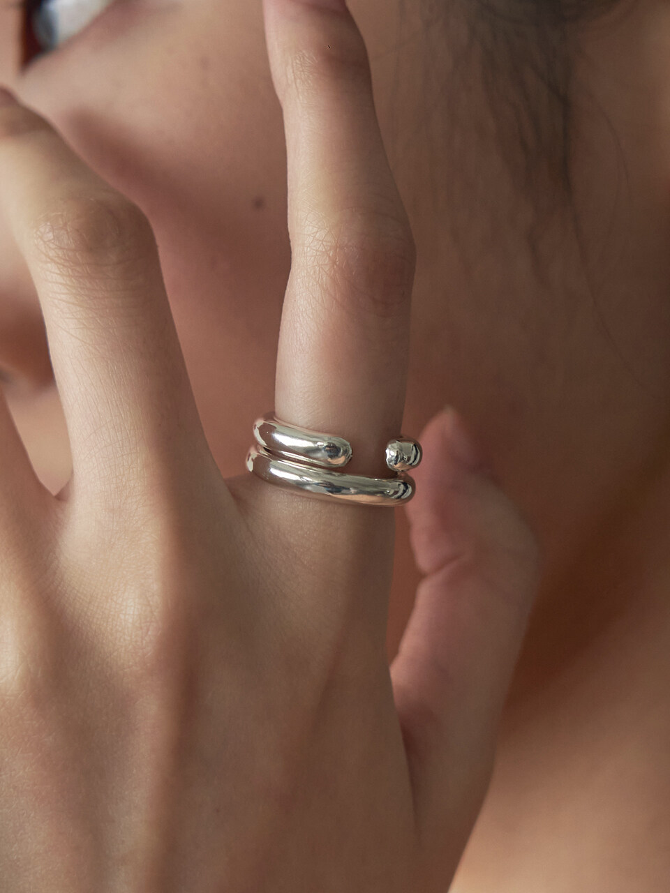 VINOOM Layered Stem Ring