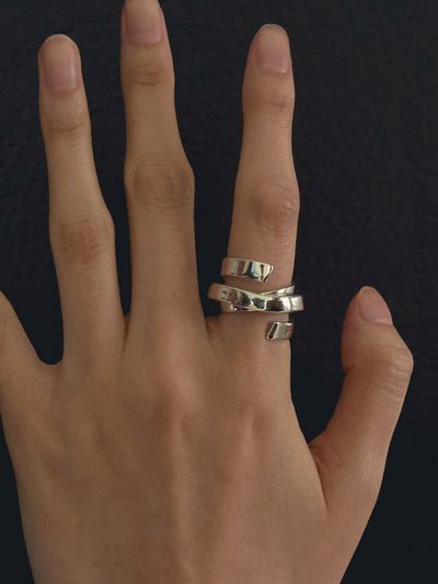 VINOOM Twisted Stem Ring
