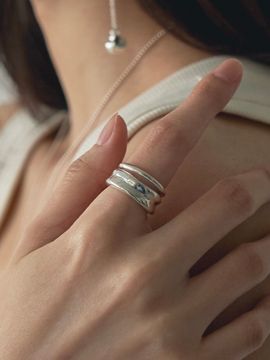 VINOOM Two Bold Stems Ring