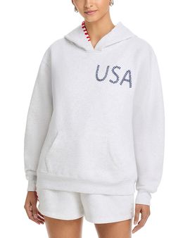 Vintage Havana Vintage Havana Embroidered Surf Wash Hoodie
