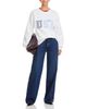 Vintage Havana Vintage Havana Heavy Surfwash Crewneck Applique Sweatshirt - 2