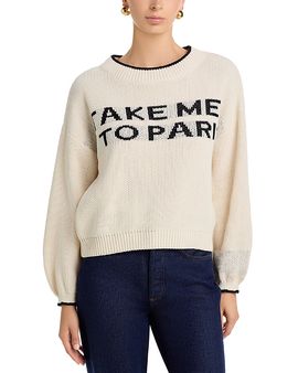 Vintage Havana Vintage Havana Take Me To Paris Sweater