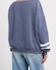 Vinyl Icons Vinyl Icons Game Day Off the Shoulder Graphic Sweatshirt - 2