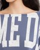 Vinyl Icons Vinyl Icons Game Day Off the Shoulder Graphic Sweatshirt - 4