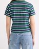 Vinyl Icons Vinyl Icons Go Sports Stripe Crop Graphic T-Shirt - 2