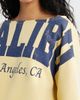 Vinyl Icons Vinyl Icons Malibu Off the Shoulder Graphic Sweatshirt - 4