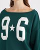 Vinyl Icons Vinyl Icons Off the Shoulder Graphic Sweatshirt - 4