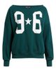 Vinyl Icons Vinyl Icons Off the Shoulder Graphic Sweatshirt - 5