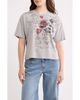 Vinyl Icons Vinyl Icons Roses Crop Graphic T-Shirt - 1