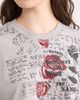 Vinyl Icons Vinyl Icons Roses Crop Graphic T-Shirt - 4