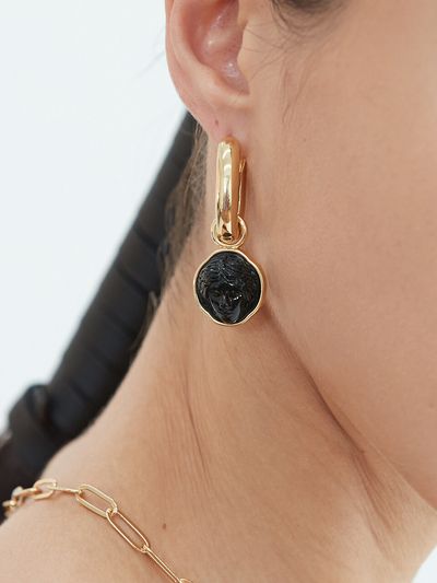 viollina Black Liberty Lady Hoops