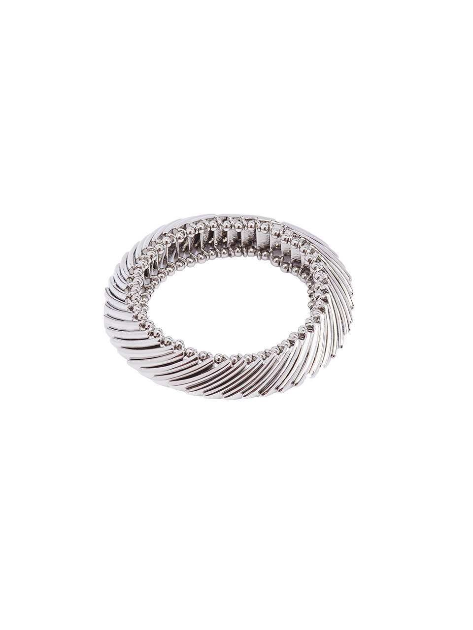viollina Chevron Metal Bracelet