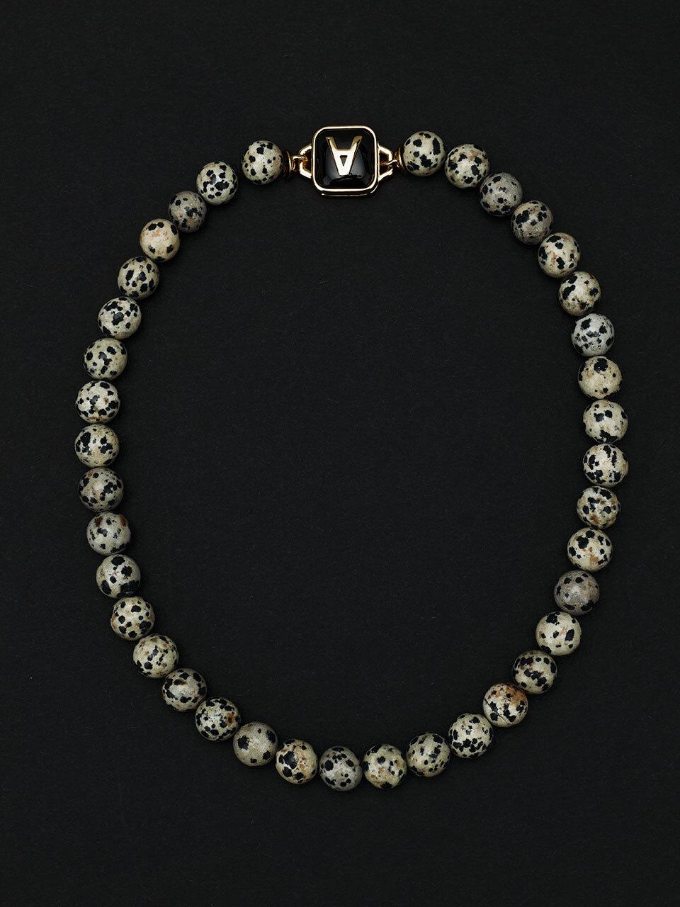 viollina Dalmatian Necklace_10mm