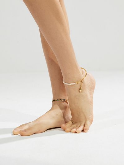 viollina Dreamy Pearl Anklet