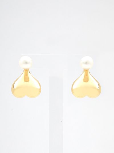 viollina Fall In Love Earrings_Gold