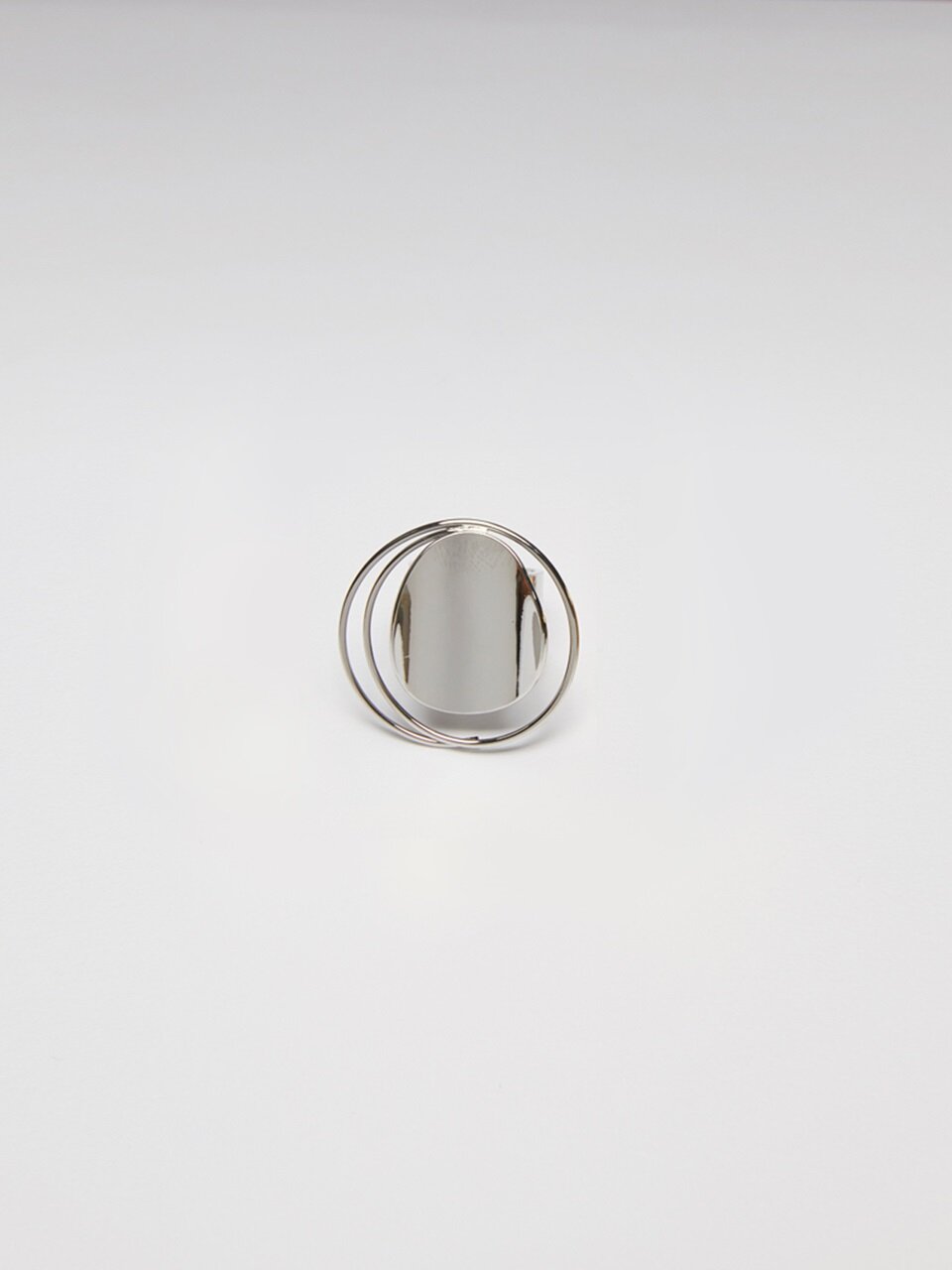 viollina Full Moon Ring_Silver