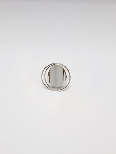 viollina Full Moon Ring_Silver
