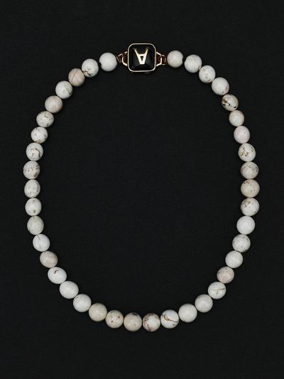 viollina Pine Chalk Necklace_10mm