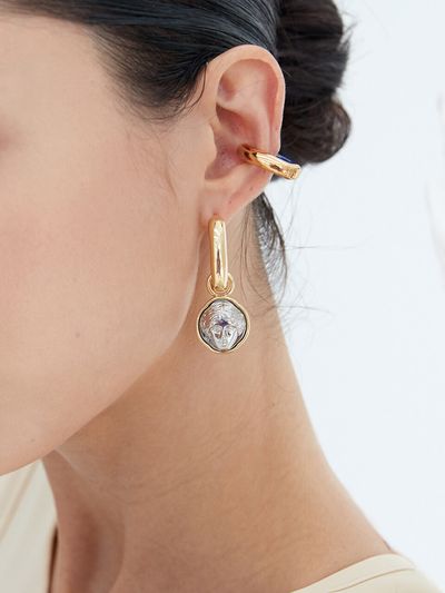 viollina Silver Liberty Lady Hoops