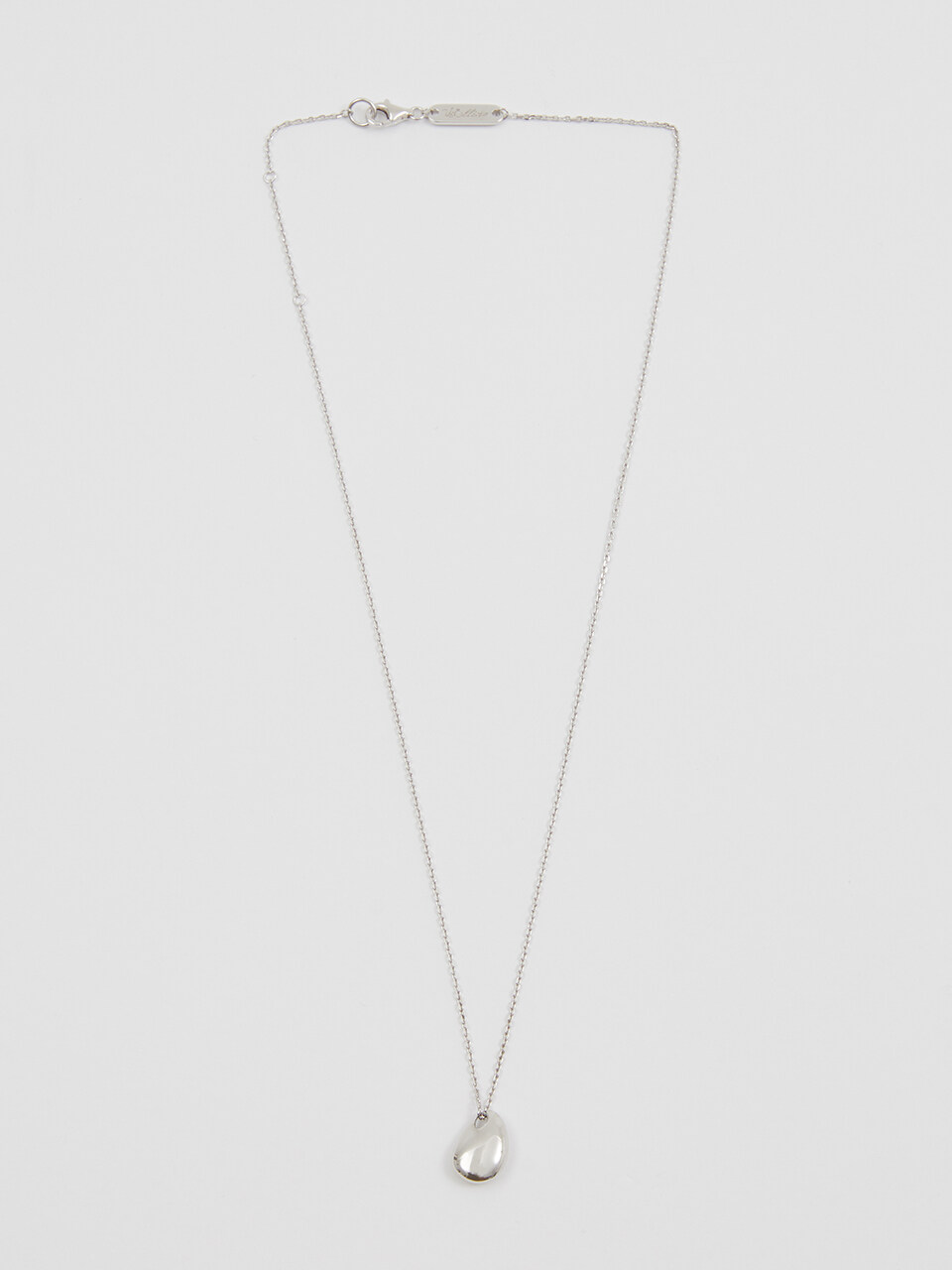 viollina Tear Drop Necklace Silver
