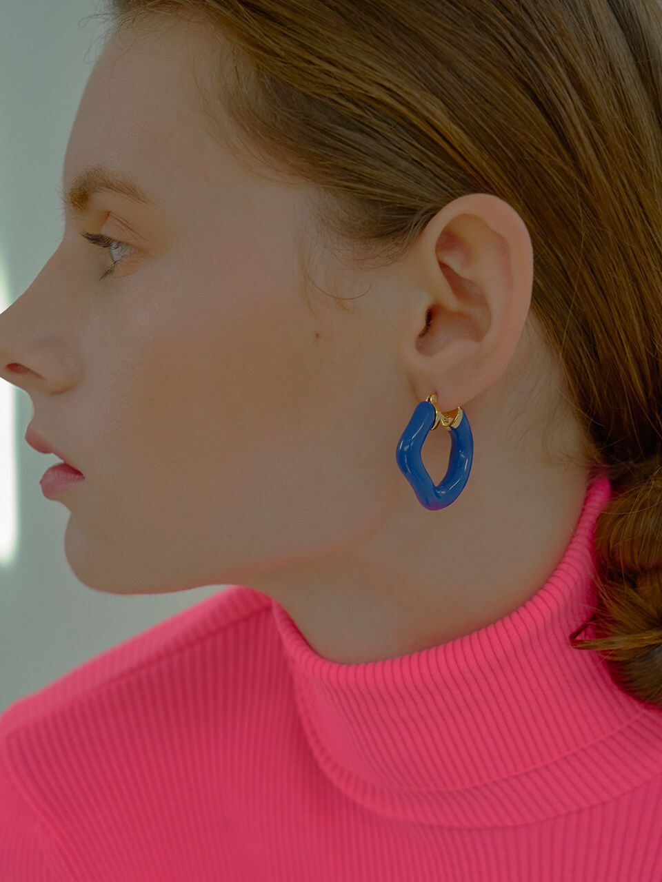 viollina Wave Link Earrings_6colors