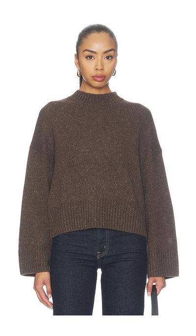 VIR VITA VIR VITA Bettina Cashmere Mock Neck Sweater