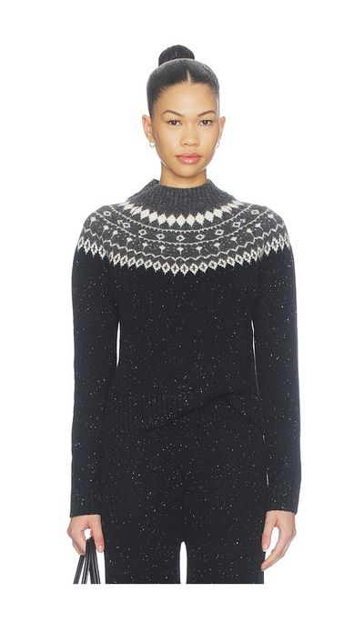 VIR VITA VIR VITA Bruna Fair Isle Cashmere Sweater