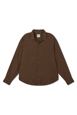 VIR VITA VIR VITA Cecile Oversized Linen Shirt