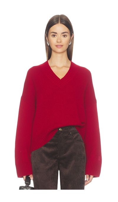 VIR VITA VIR VITA Filippa Cashmere V Neck Sweater