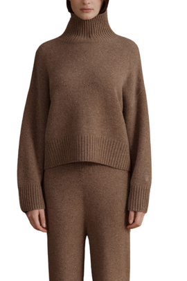 VIR VITA VIR VITA Maja Turtleneck Cashmere Sweater