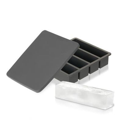 Viski Viski Glacier Highball Ice Cube Tray with Lid