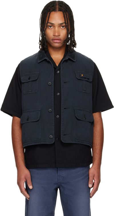 visvim visvim Black Matto Hunting Denim Vest