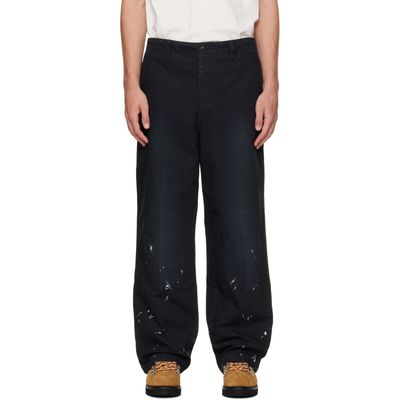 visvim visvim Black Survey Trousers