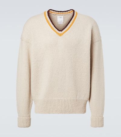 Visvim Visvim College wool and cashmere sweater