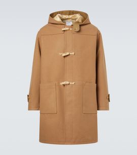 Visvim Visvim Commodore wool and linen duffel coat