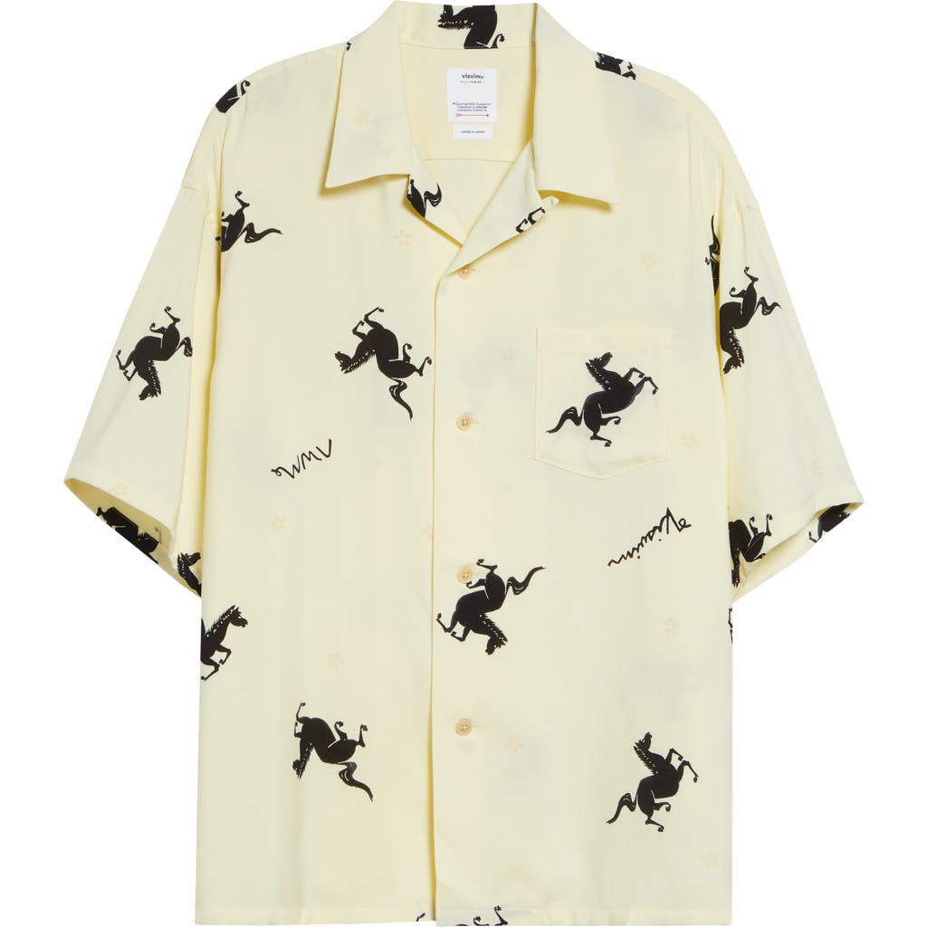 VISVIM VISVIM Crosby Horse Print Camp Shirt