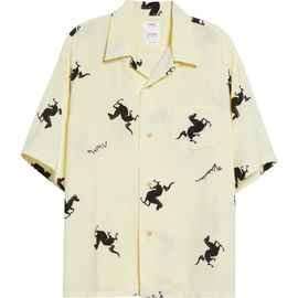 VISVIM VISVIM Crosby Horse Print Camp Shirt
