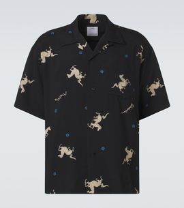 Visvim Visvim Crosby printed bowling shirt