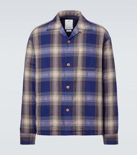 Visvim Visvim Keesey wool and linen down overshirt