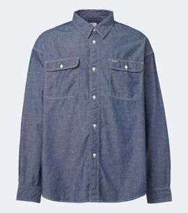 Visvim Visvim Langer cotton and silk chambray shirt