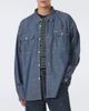 Visvim Visvim Langer cotton and silk chambray shirt - 3