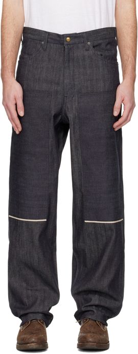visvim visvim Navy Carpenter Jeans
