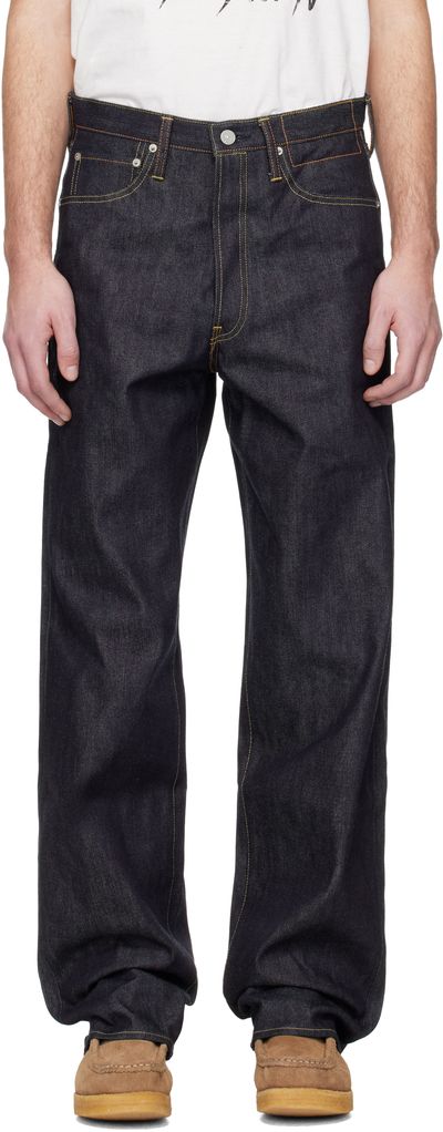 visvim visvim Navy Social Sculpture 01 Ex WD Unwashed Jeans