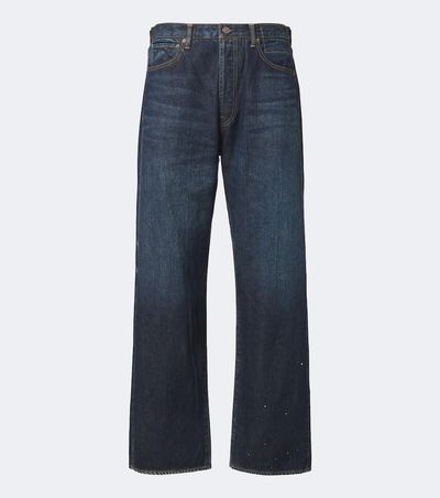 Visvim Visvim Social Sculpture 01 faded wide-leg jeans